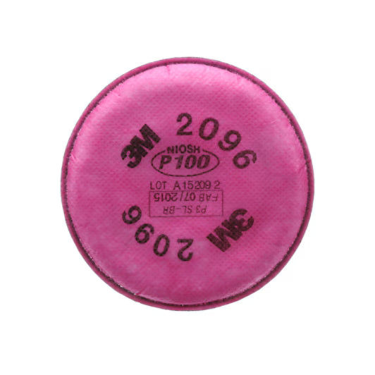 3M™ Particulate Filter, 2096, P100, with nuisance level acid gas relief -  1 Pair Per Pack