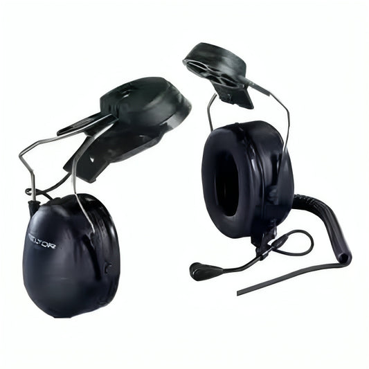 3M™ Peltor™ MT Series™ 2-Way Communications Headset, Hard Hat Attached
