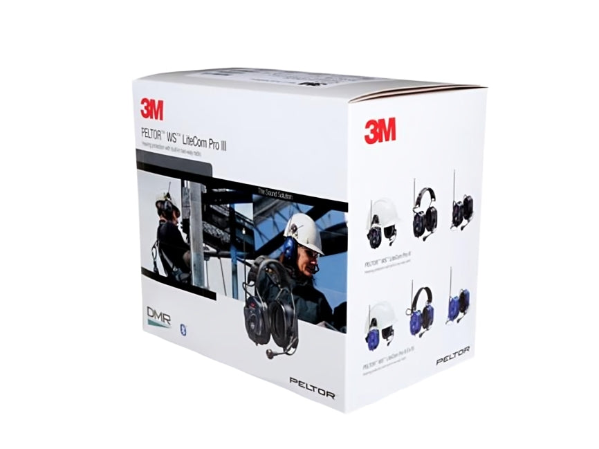 3M™ Peltor™ WS LiteCom PRO III Headset, NRR 28 DB, Headband, Intrinsically Safe, CSA Class AL, 4