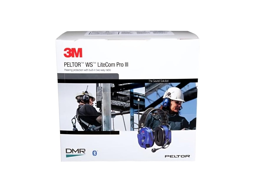 3M™ Peltor™ WS LiteCom PRO III Headset, NRR 28 DB, Headband, Intrinsically Safe, CSA Class AL, 5