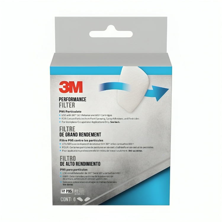 3M™ Performance Filter, P95 Particulate, White 