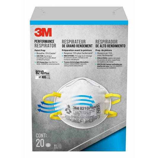 3M™ Performance Respirator 8210PH20-DC, Sanding & Fibreglass, N95 
