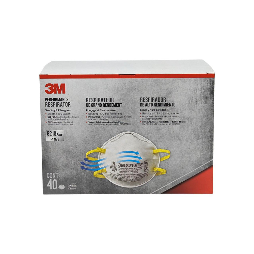 3M™ Performance Respirator 8210PH40-DC