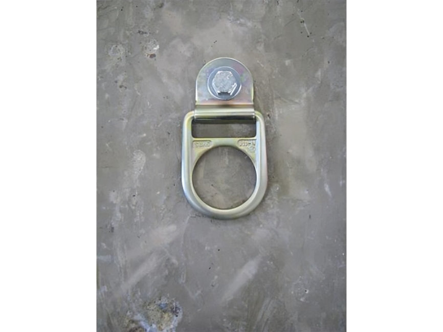 3M™ Protecta® Concrete D-ring Anchor, 2190055, with Bolt, Silver, Yellow Zinc, 5.7 in x 5.7 in x 4.4 in (14.4 cm x 14.4 cm x 11, 3