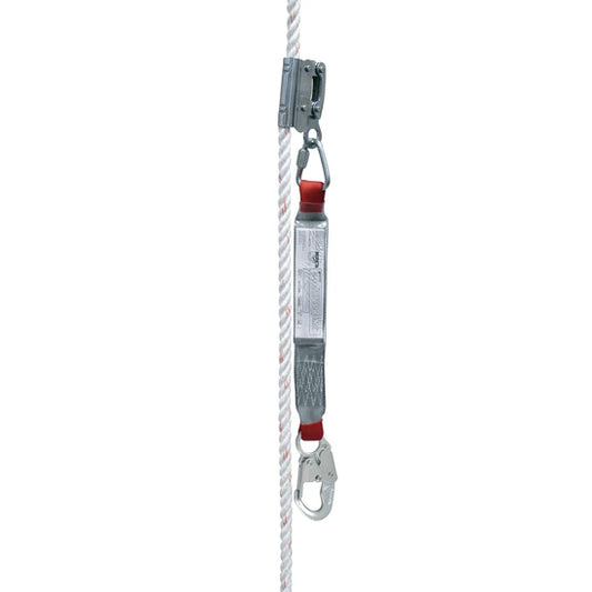 3M™ Protecta® Rope Adjuster with Web Shock-Absorbing Lanyard 1340005, 2 ft (.61 m)
