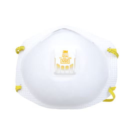 3M™ Respirator 8511P5-C-PS, Pro Series, Paint Sanding, N95, Valved 