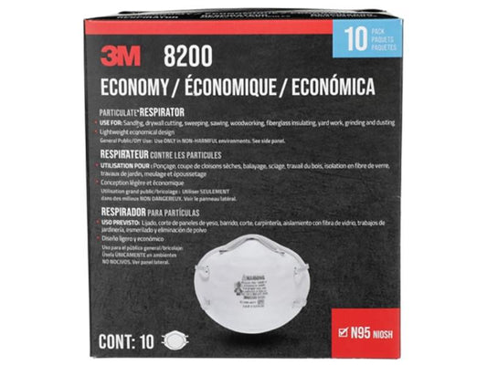 3M Sanding and Fiberglass Respirator 82xx, 88xx - 4 Per Case