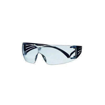 3M™ SecureFit™ 200 Series Safety Glasses SF204SGAF-BLU, Blue Temples, Light Blue Lens, with Scotchgard™ 
