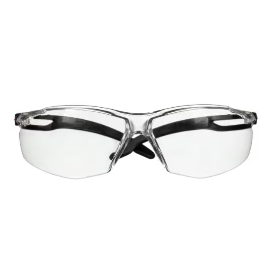 3M™ SecureFit™ 500 Series Safety Glasses SF501SGAF-BLK, Black, Scotchgard™ Anti-Fog Coating, Clear AF-AS Lens - 20 Per Case