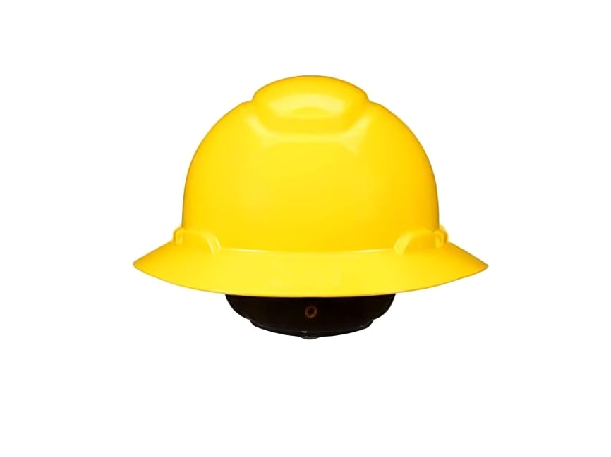 3M™ SecureFit™ Full Brim Hard Hat, 4-Point Pressure Diffusion Ratchet Suspension, With UVicator - 20 Per Case, 1