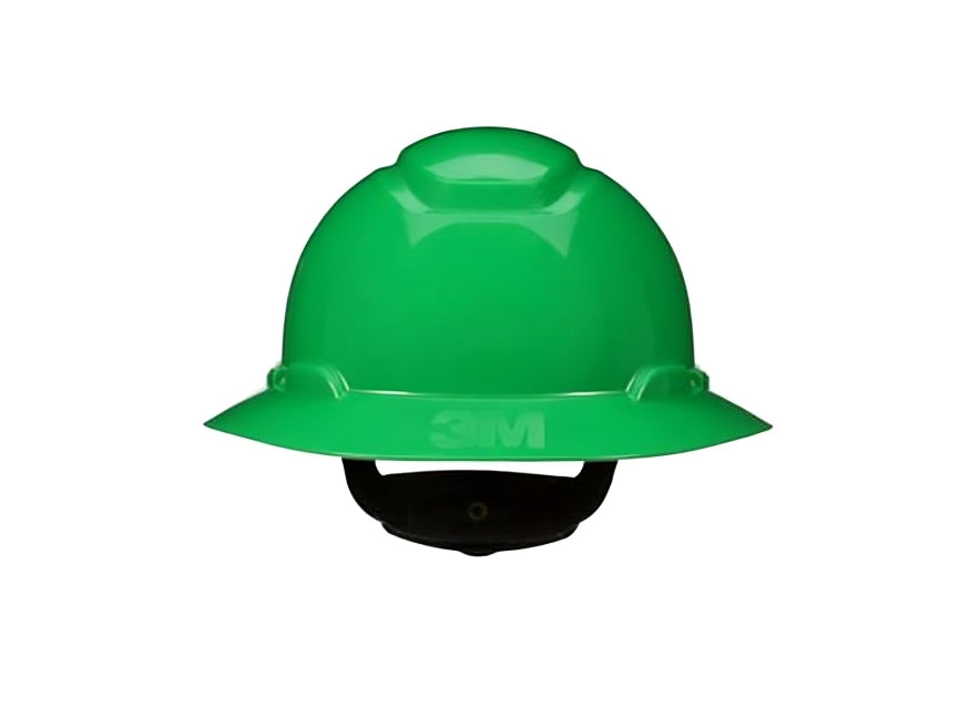 3M™ SecureFit™ Full Brim Hard Hat, 4-Point Pressure Diffusion Ratchet Suspension, With UVicator - 20 Per Case, 3