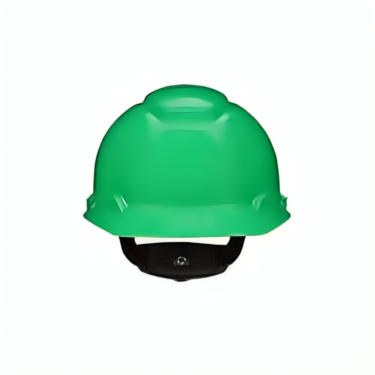 3M_SecureFit_HardHat_Green_4-PointPressureDiffusionRatchetSuspension_withUVicator_H-704SFR-UV-20PerCase