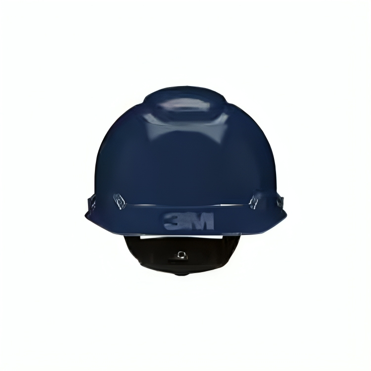 3M_SecureFit_HardHat_NavyBlue_4-PointPressureDiffusionRatchetSuspension_withUVicator_H-710SFR-UV-20PerCase