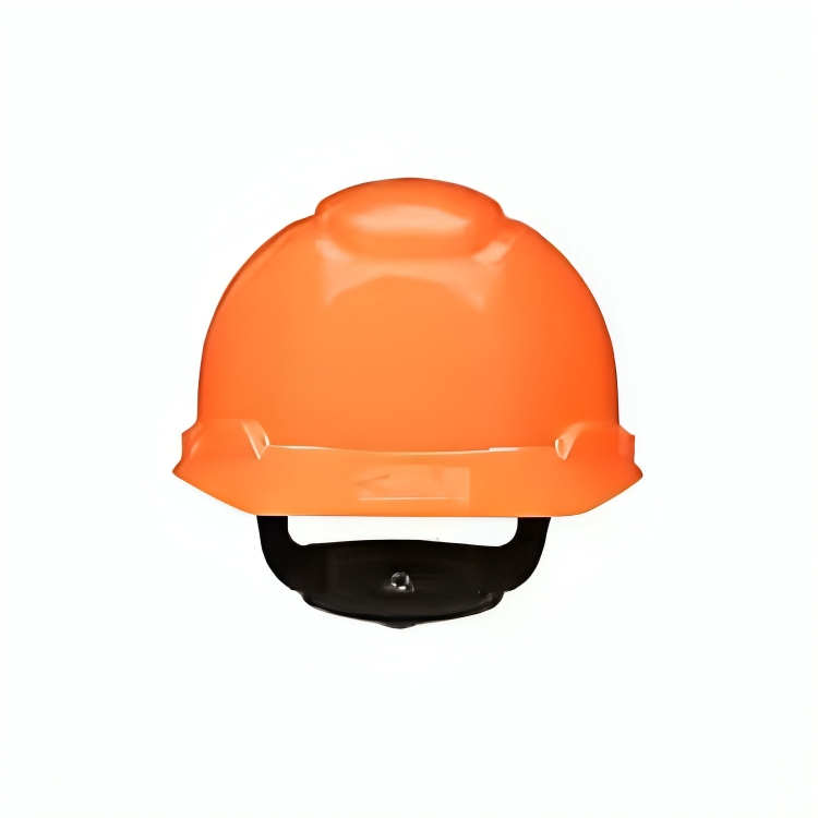 3M_SecureFit_HardHat_Orange_4-PointPressureDiffusionRatchetSuspension_withUVicator_H-706SFR-UV-20PerCase