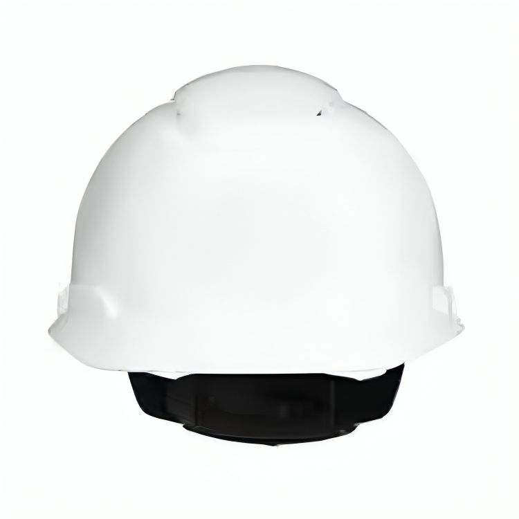 3M_SecureFit_HardHat_White_Vented_4-PointPressureDiffusionRatchetSuspension_withUVicator_H-701SFV-UV-20PerCase