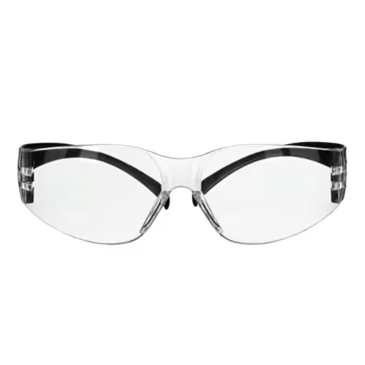 3M™ SecureFit™ Protective Eyewear 100 Series SF101AF-BLK, Black Temples, Clear Anti-Fog/Anti-Scratch Lens - 100 Per Case