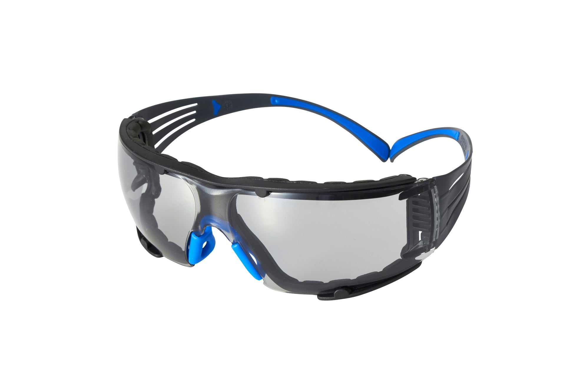 3M™ SecureFit™ Protective Eyewear 400 Series, SF407SGAF-BLU-F, Indoor/Outdoor Scotchgard™ Anti-Fog Lens, Removable Foam Gasket - 20 Per Case