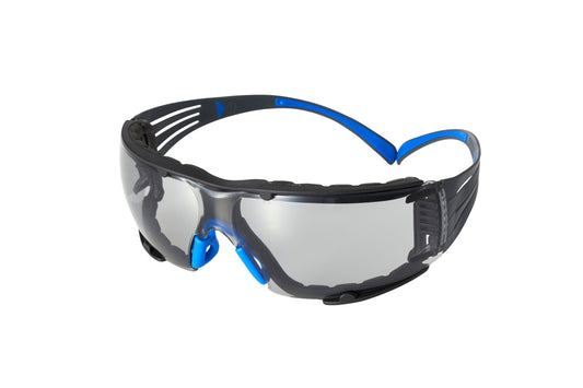 3M™ SecureFit™ Protective Eyewear 400 Series, SF407SGAF-BLU-F, Indoor/Outdoor Scotchgard™ Anti-Fog Lens, Removable Foam Gasket - 20 Per Case