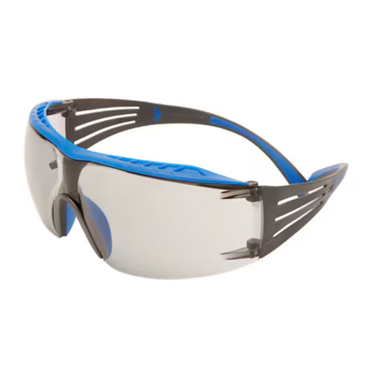 3M™ SecureFit™ Protective Eyewear 400 Series, SF407XSGAF-BLU, Indoor/Outdoor Scotchgard™ Anti-fog lens, Blue/Grey - 20 Per Case
