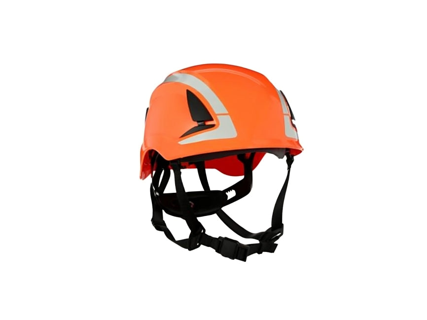  3M™ SecureFit™ X5000 Series Safety Helmet, Vented, With Scotchlite™ Reflective Material - 4 Per Case, 17