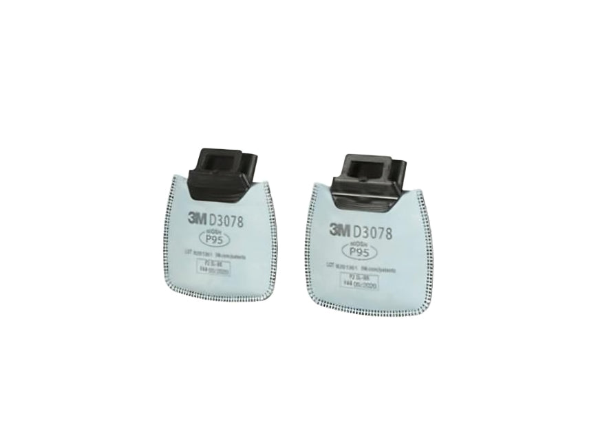  3M™ Secure Click™ Particulate Filter with Nuisance Level Organic Vapour/Acid Gas Relief, P95 