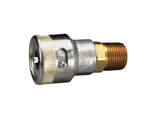 3M™ Socket, Schrader Fittings, 1/4 in Body Size x 3/8 in MPT (0.64 cm x 0.95 cm) 