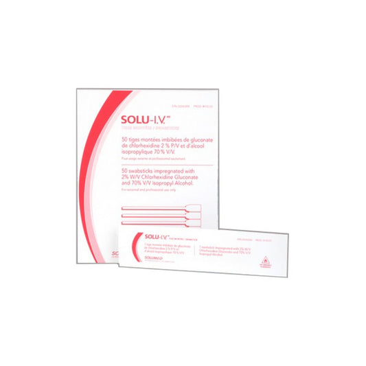 3M™ SoluPrep™ Small Swab, Clear, 2% w/v CHG/70% v/v IPA