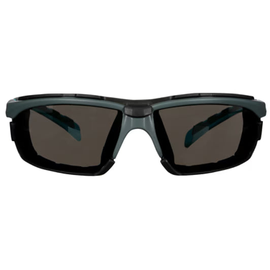 3M™ Solus 2000 Series S2002SGAF-BGR-F, Grey/Blue-Green, Scotchgard™ Anti-Fog Coating, Grey AF-AS lens, Fm Gskt - 20 Per Case