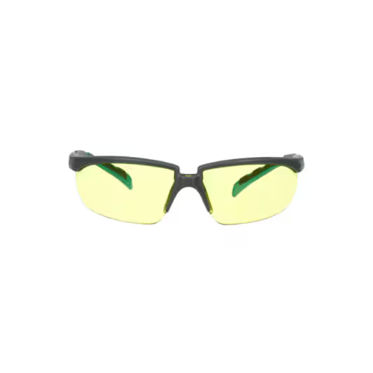 3M™ Solus 2000 Series Safety Glasses S2003SGAF, Grey/Teal, Amber AF-AS Lens, with Scotchgard™ Anti-Fog Coating - 20 Per Case&nbsp;