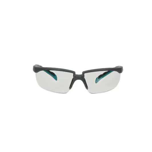 3M™ Solus 2000 Series Safety Glasses S2007SGAF, Grey/Teal, I/O Grey AF-AS Lens, with Scotchgard™ Anti-Fog Coating - 20 Per Case
