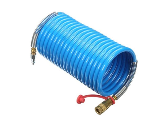 3M™ Supplied Air Hose, High Pressure, Coiled, 25 ft x 3/8 in ID (7.62 m x 0.95 cm), 1