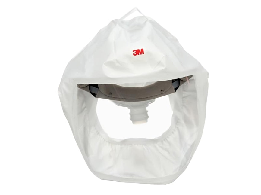 3M™ Versaflo™ Headcover with Integrated Head Suspension, White, Medium/Large, 1