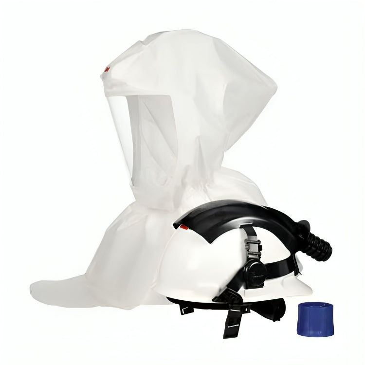 3M™ Versaflo™ S-Series Painter's Hood Assembly With Inner Shroud and Hard Hat 