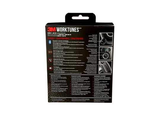 3M™ Worktunes™ Connect + AM/FM Hearing Protector, with Bluetooth® Technology, 24 DB , 1