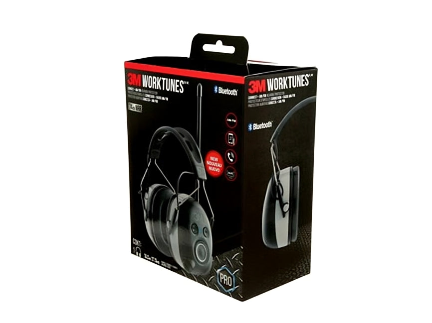 3M™ Worktunes™ Connect + AM/FM Hearing Protector, with Bluetooth® Technology, 24 DB , 3