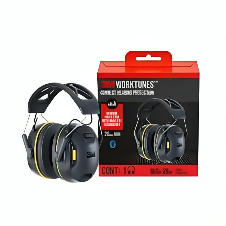 3M Worktunes Connect Wireless Hearing Protector with Bluetooth - 4 Per Case