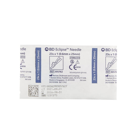 BD Eclipse™ Needle 23 G x 1 in.- 305762