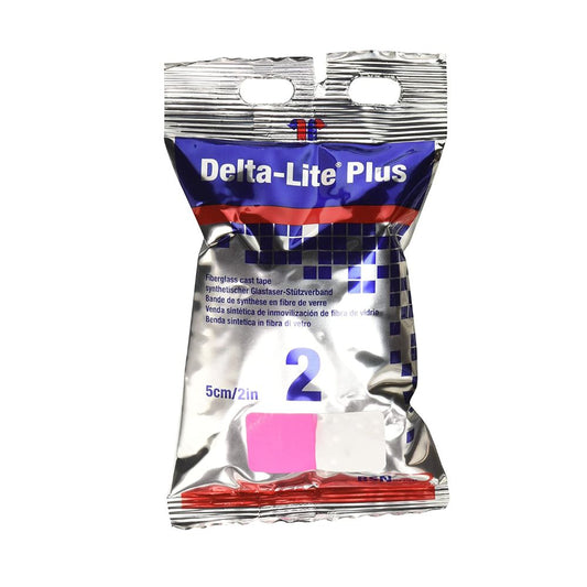 Delta-Lite Plus - Pink Fiberglass Cast Tape, Pack of 10