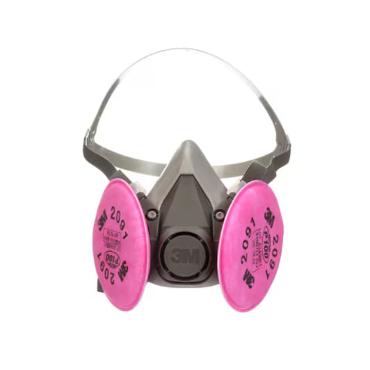 3M™ Half Facepiece Respirator Assembly, P100, with 3M™ Particulate Filters 2091