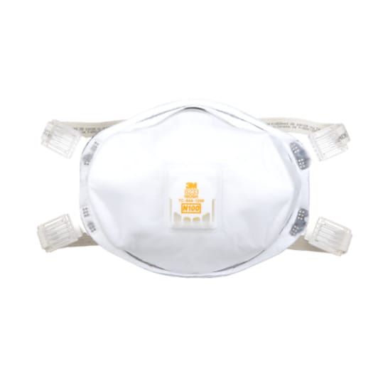 3M™ Respirator 8233PA1-B-PS, Pro Series, Lead Paint Removal, N100, Valved - 10 Per Pack