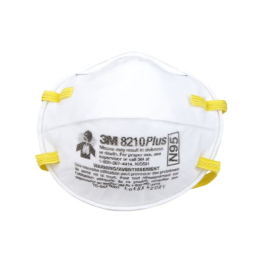 3M™ Performance Respirator 8210PP20-DC, Paint Prep, N95 - 80 Per Pack