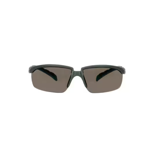 3M™ Solus 2000 Series Safety Glasses S2002SGAF, Grey/Teal, Grey AF-AS Lens, with Scotchgard™ Anti-Fog Coating - 20 Per Case