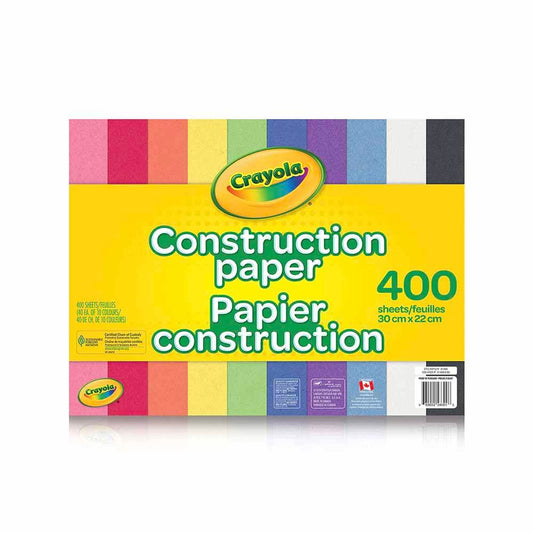 Crayola 400 Pages Construction Paper Pad