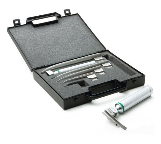 ADC Fiber Optic Macintosh Laryngoscope Set with Case - 4079F