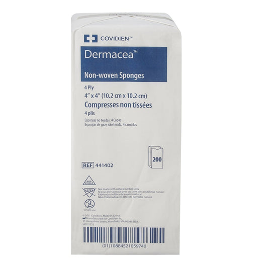 Dermacea™ All-Purpose Gauze Sponge, 4 Ply, 4" x 4", 441402