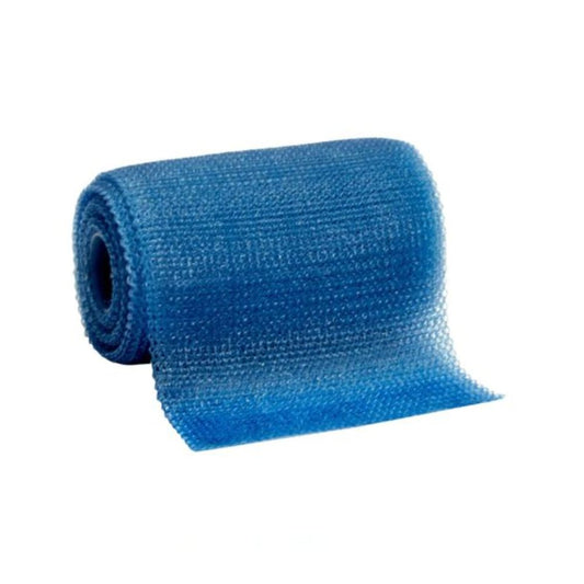 Delta-Lite Plus - Deep Blue Fiberglass Cast Tape, Box of 10 Rolls