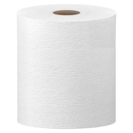 Kleenex® Hard Roll Paper Towels, 8" X 600 Ft, White, 6 Rolls, 50606