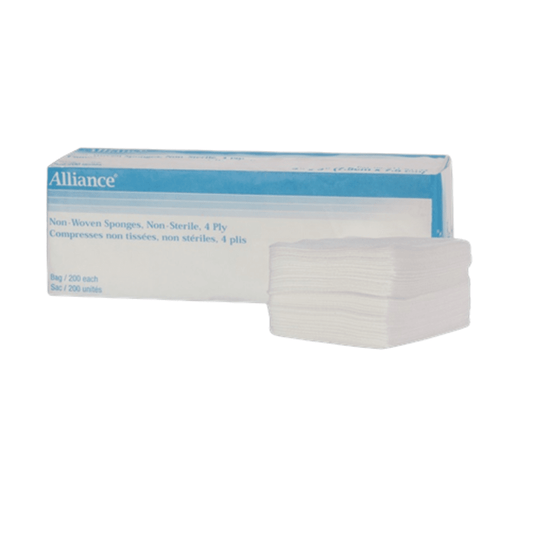 Alliance®  Non-Sterile Woven Gauze Sponges, 8-ply,  2" x 2", 052112