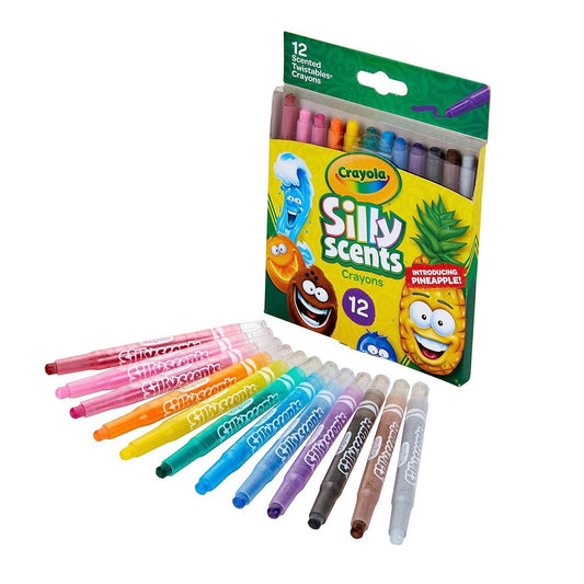 Crayola Silly Scents Twistables Crayons, 12 Count