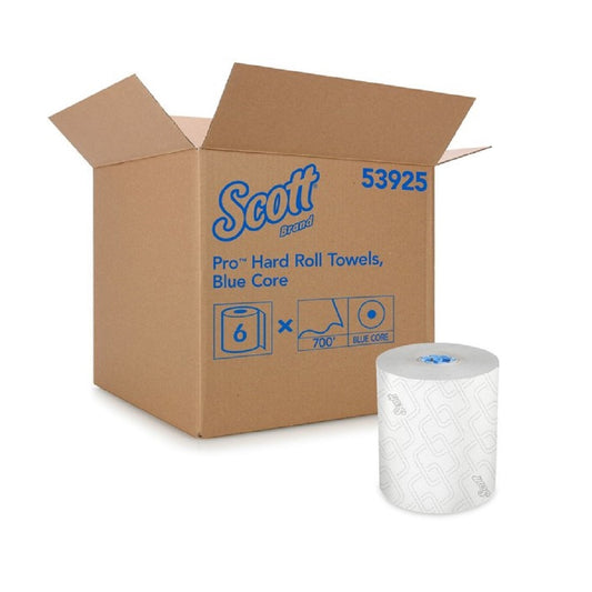 Scott® Pro Hard Roll Paper Towels, 7.50" x 700' Ft, White, 53925